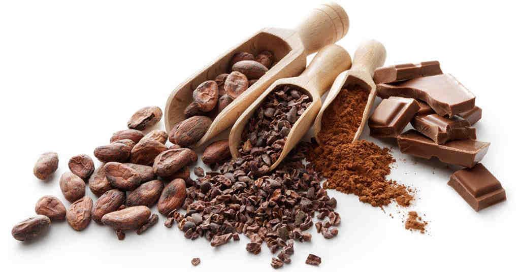 Cocoa beans and chocolate,end products using our ingredients